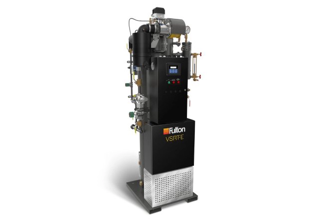 Caldera de Vapor Vertical Híbrida con Espiral Interna Sin Tubos: VSRT-E