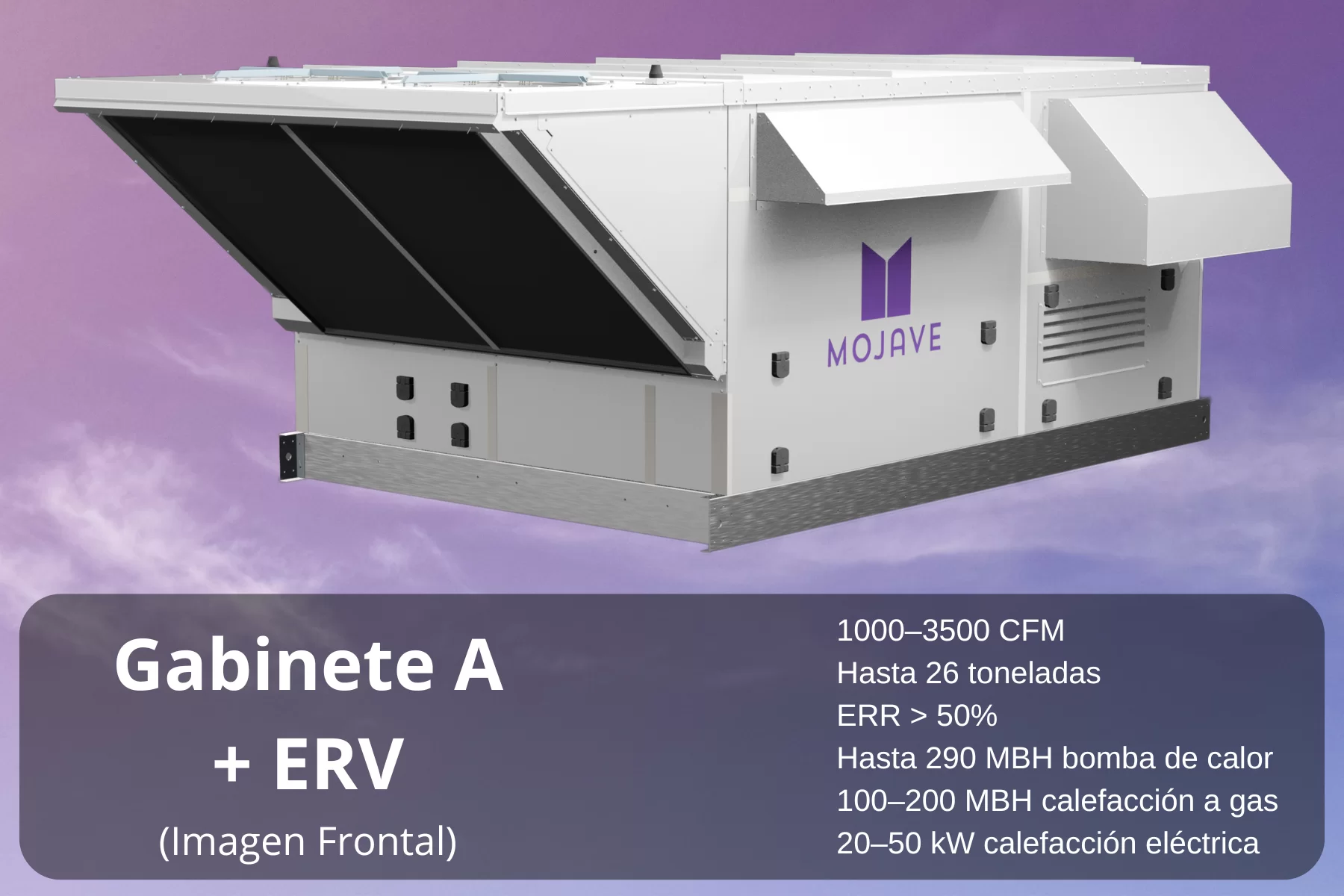 Mojave ArctiDry Gabinete A+ERV Frontal