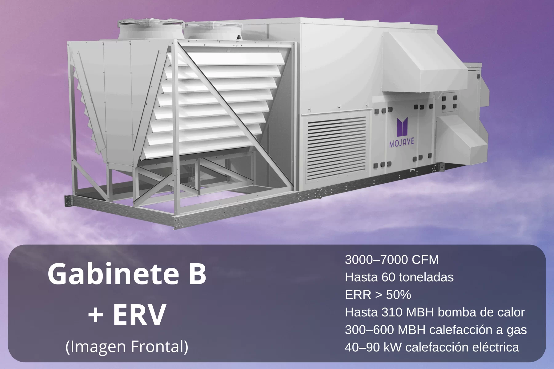 Mojave ArctiDry Gabinete B+ERV Frontal